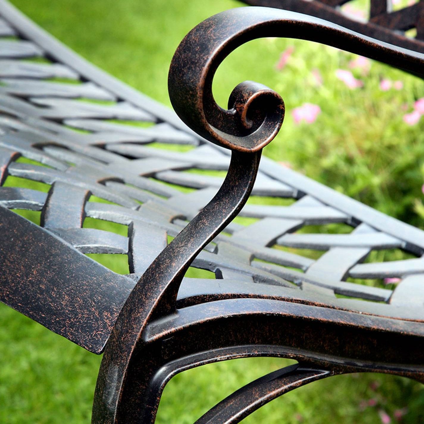 July Bench Set - Antique Bronze