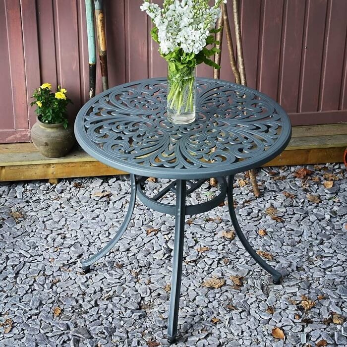 Jill Table 2 Seater Set - Slate