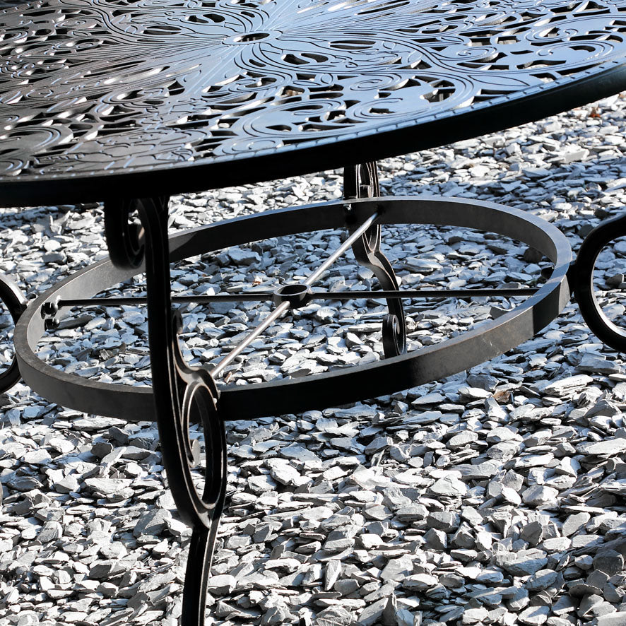 Joyce Table 6 Seater Set - Antique Bronze