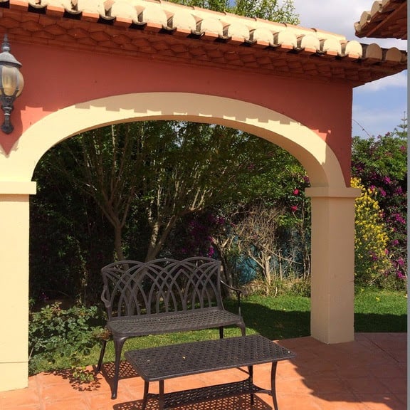 Claire Table 2 Seater Set - Antique Bronze