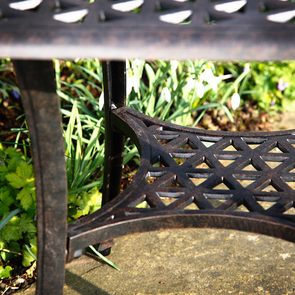 Sandra Table - Antique Bronze