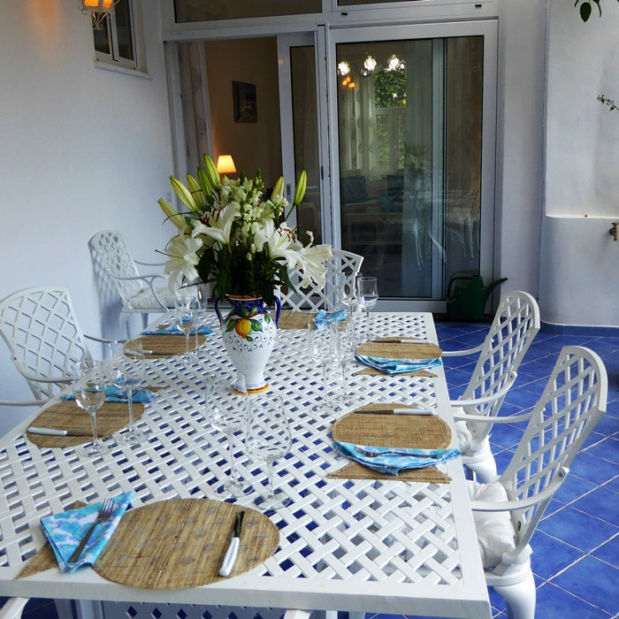 Sophia Table 12 Seater Set - White
