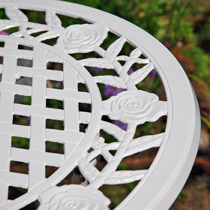 Rose Bistro Table - White