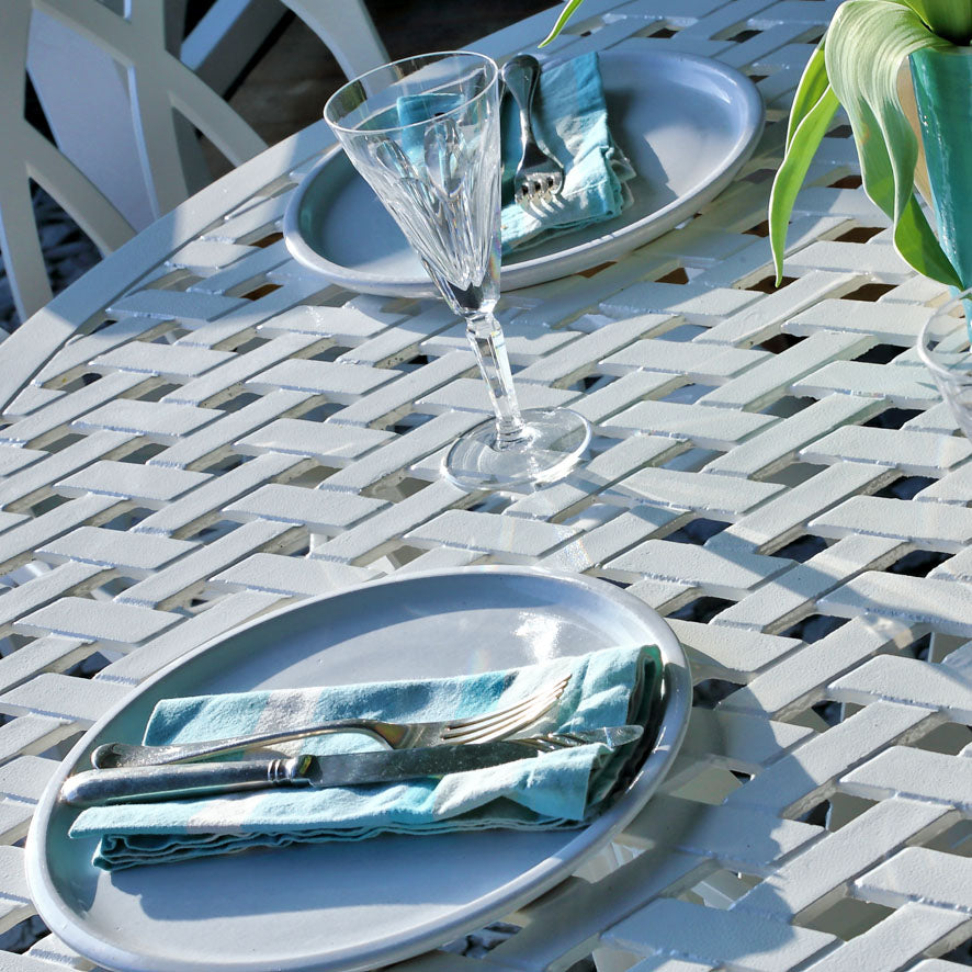 Sarah Table 4 Seater Set - White