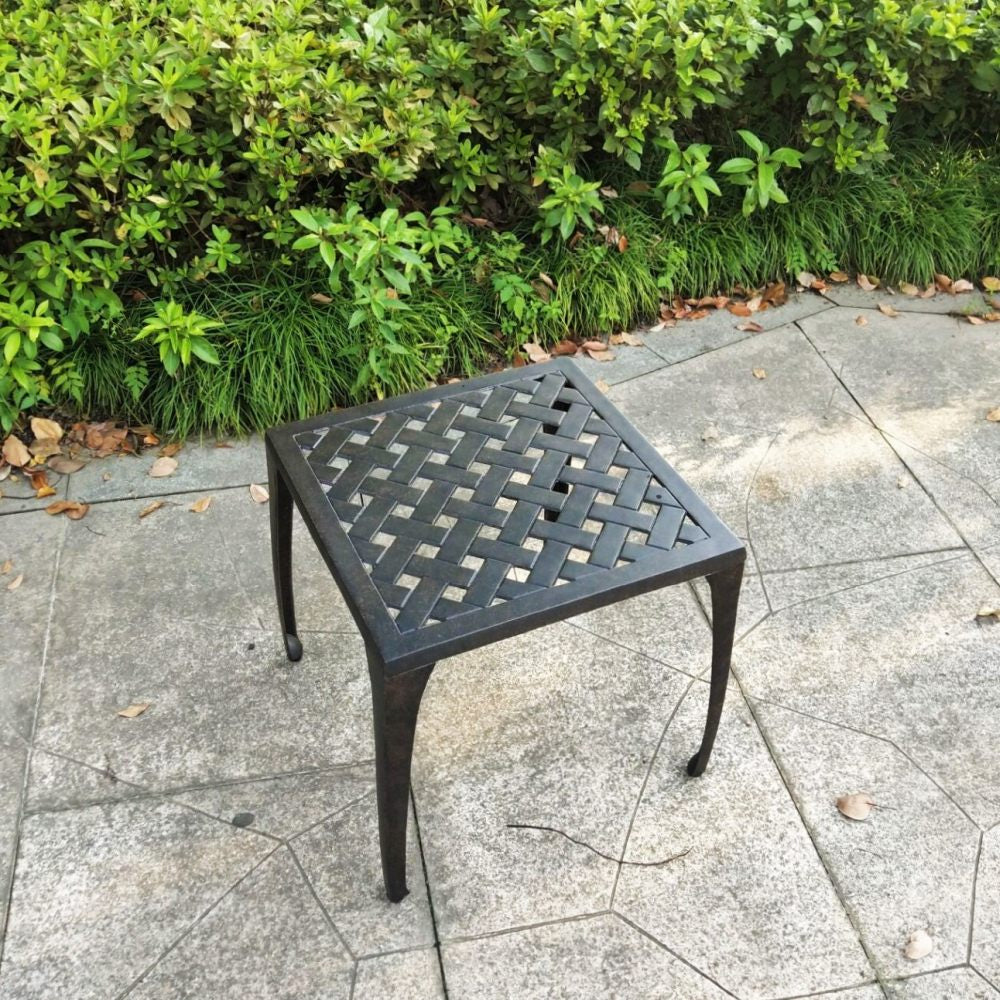 Willow Table 2 Seater Set - Antique Bronze