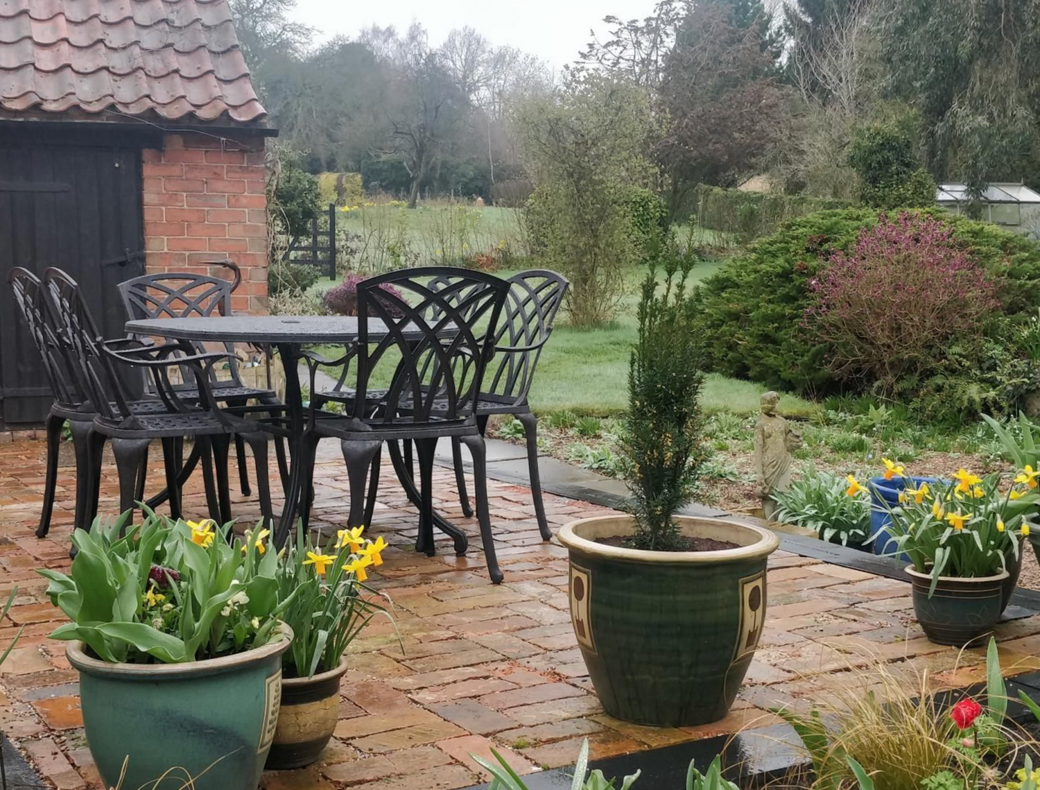 wet garden furniture 