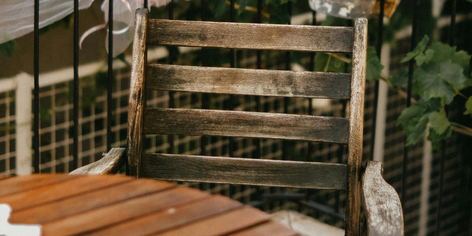 Can sunlight warp wooden or plastic garden furniture?