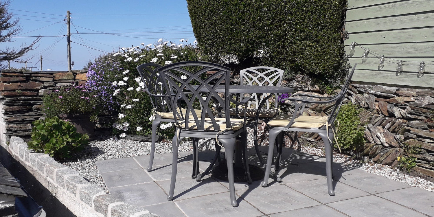 Is it safe to leave garden cushions outside all summer in the UK?