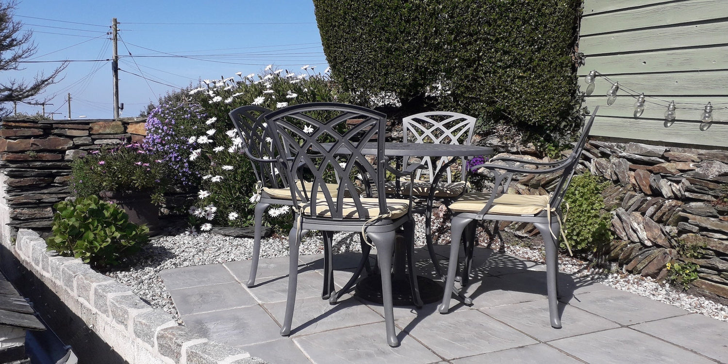 Is it safe to leave garden cushions outside all summer in the UK?