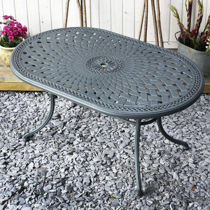June Table 6 Seater Set - Slate
