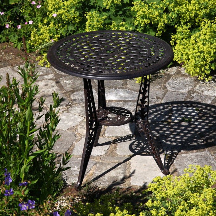 Ivy Bistro Table 2 Seater Set - Antique Bronze