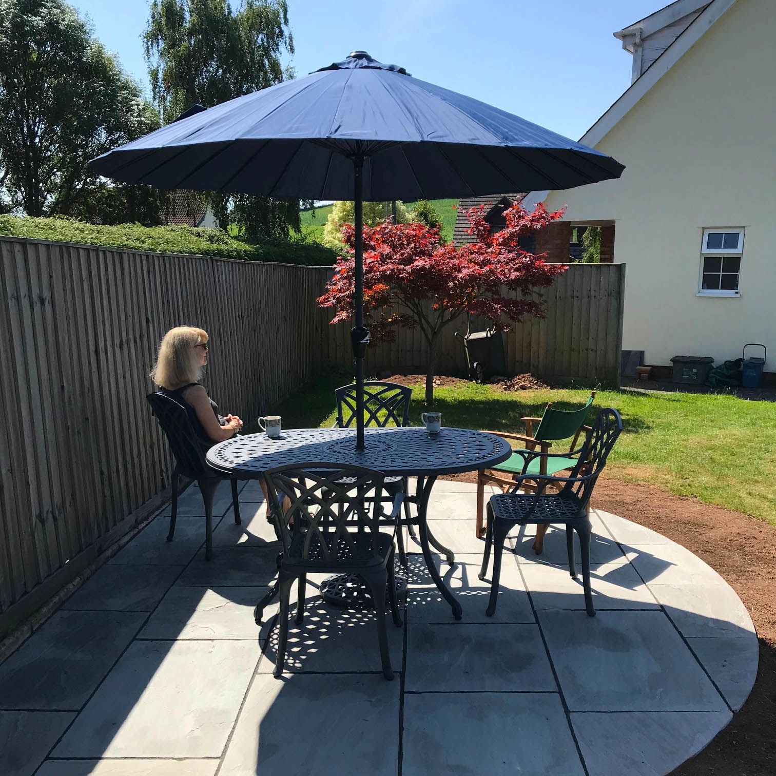 June Table 4 Seater Set - Slate
