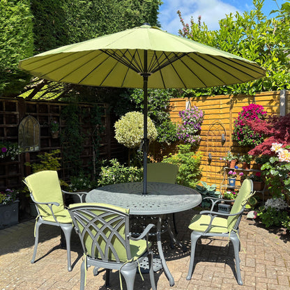 Alice Table 4 Seater Set - Slate