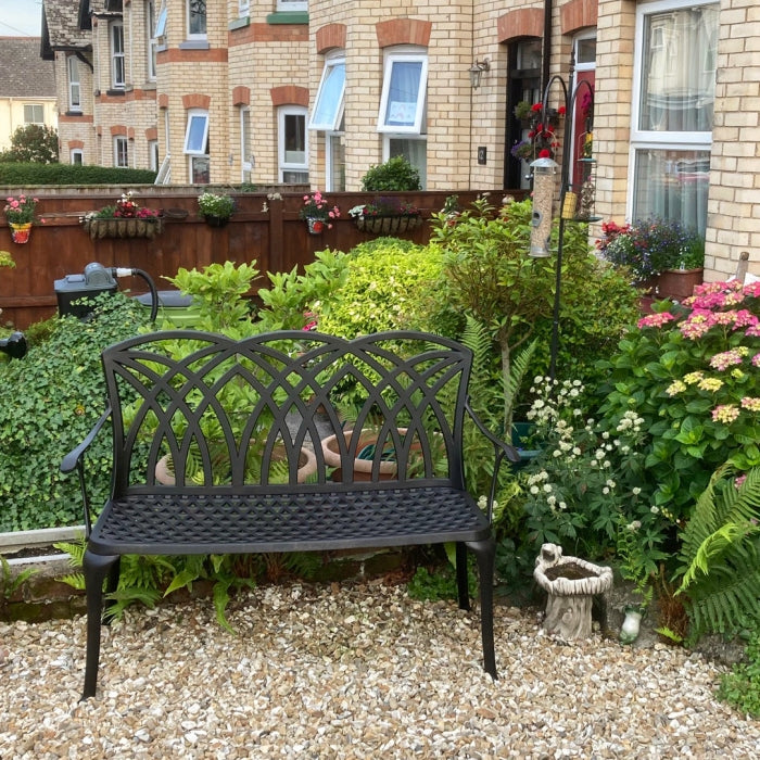 April Bench Set - Antique Bronze