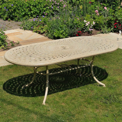 Catherine Table 6 Seater Set - Sandstone