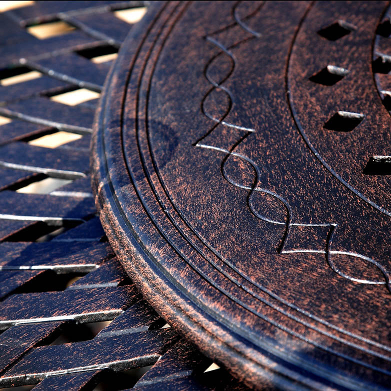 Lazy Susan Metro 80cm - Antique Bronze
