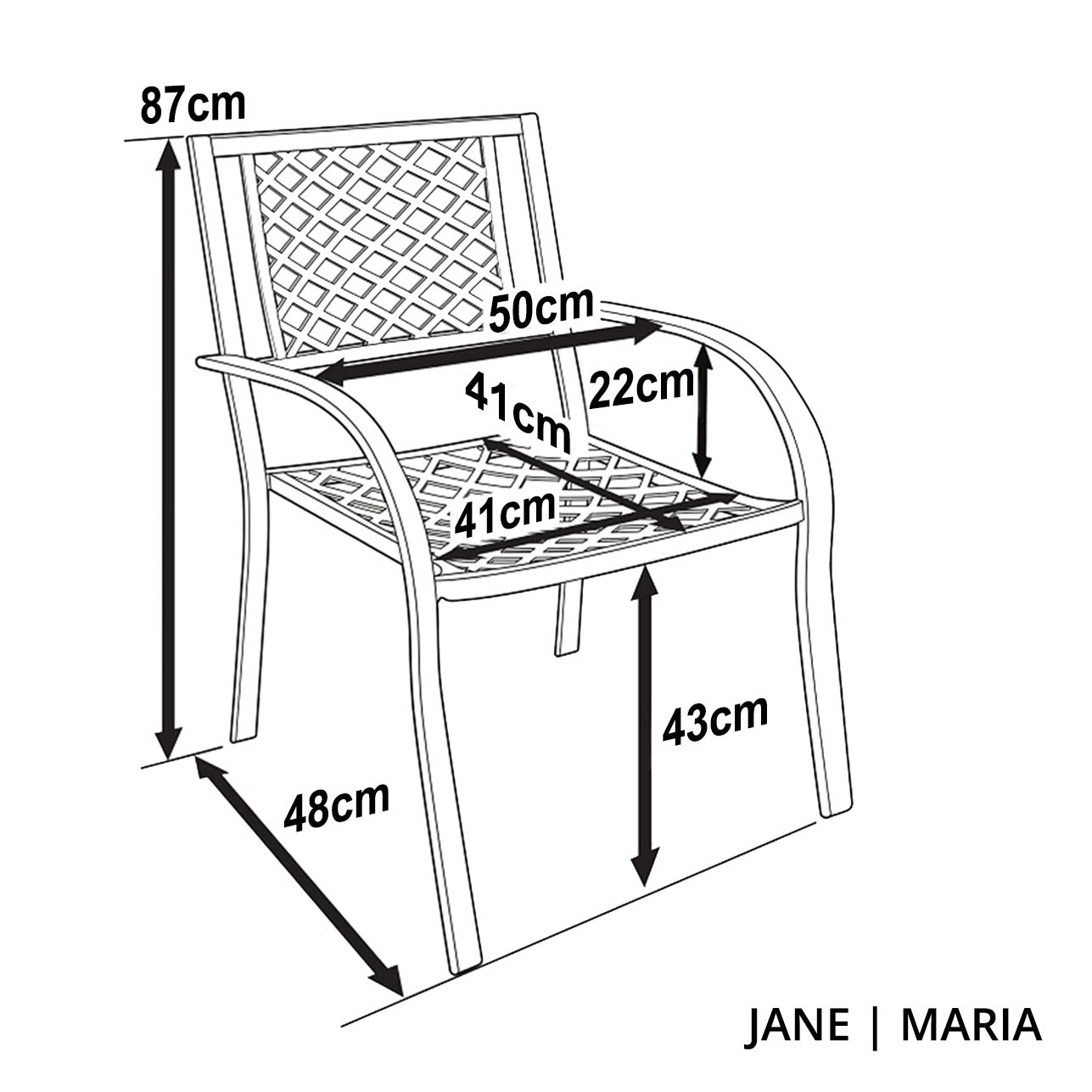 Jane Chair - Sandstone