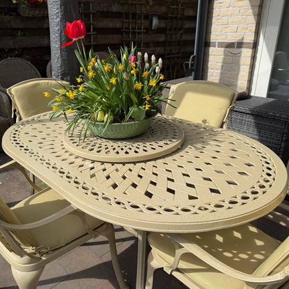 June Table 4 Seater Set - Sandstone