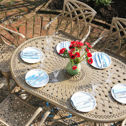 June Table 4 Seater Set - Sandstone