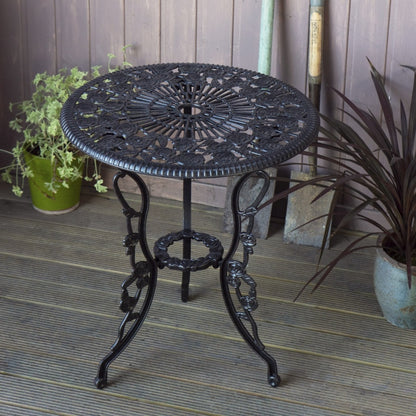 London Rose Bistro 2 Seater Set - Antique Bronze