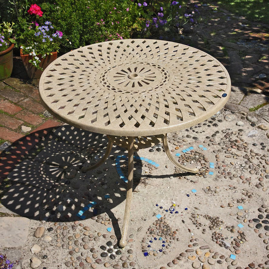 Mia Table 2 Seater Set - Sandstone