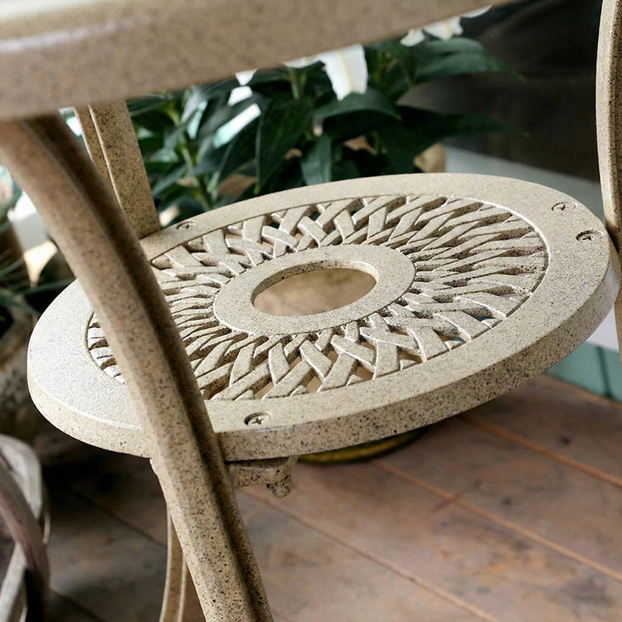 Mia Table 2 Seater Set - Sandstone