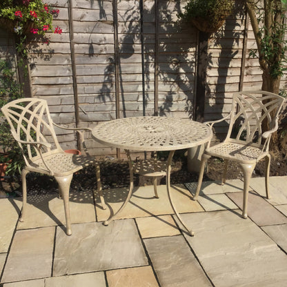 Mia Table 2 Seater Set - Sandstone