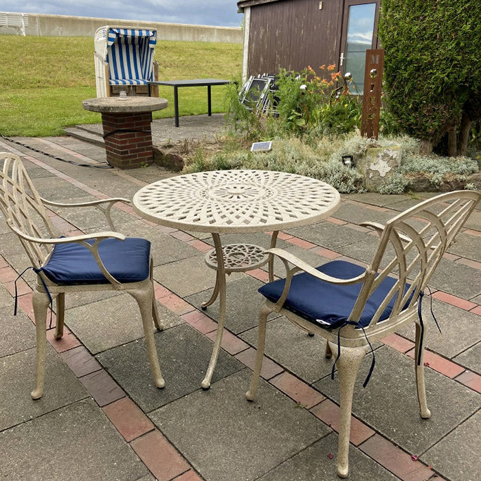 Mia Table 2 Seater Set - Sandstone