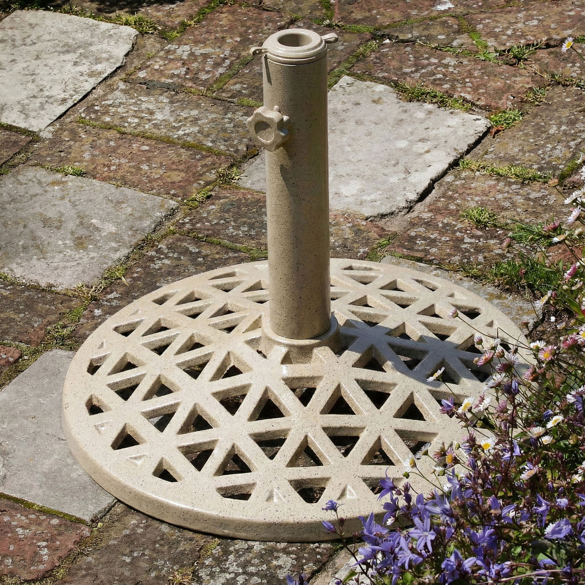 Parasol Base - Sandstone