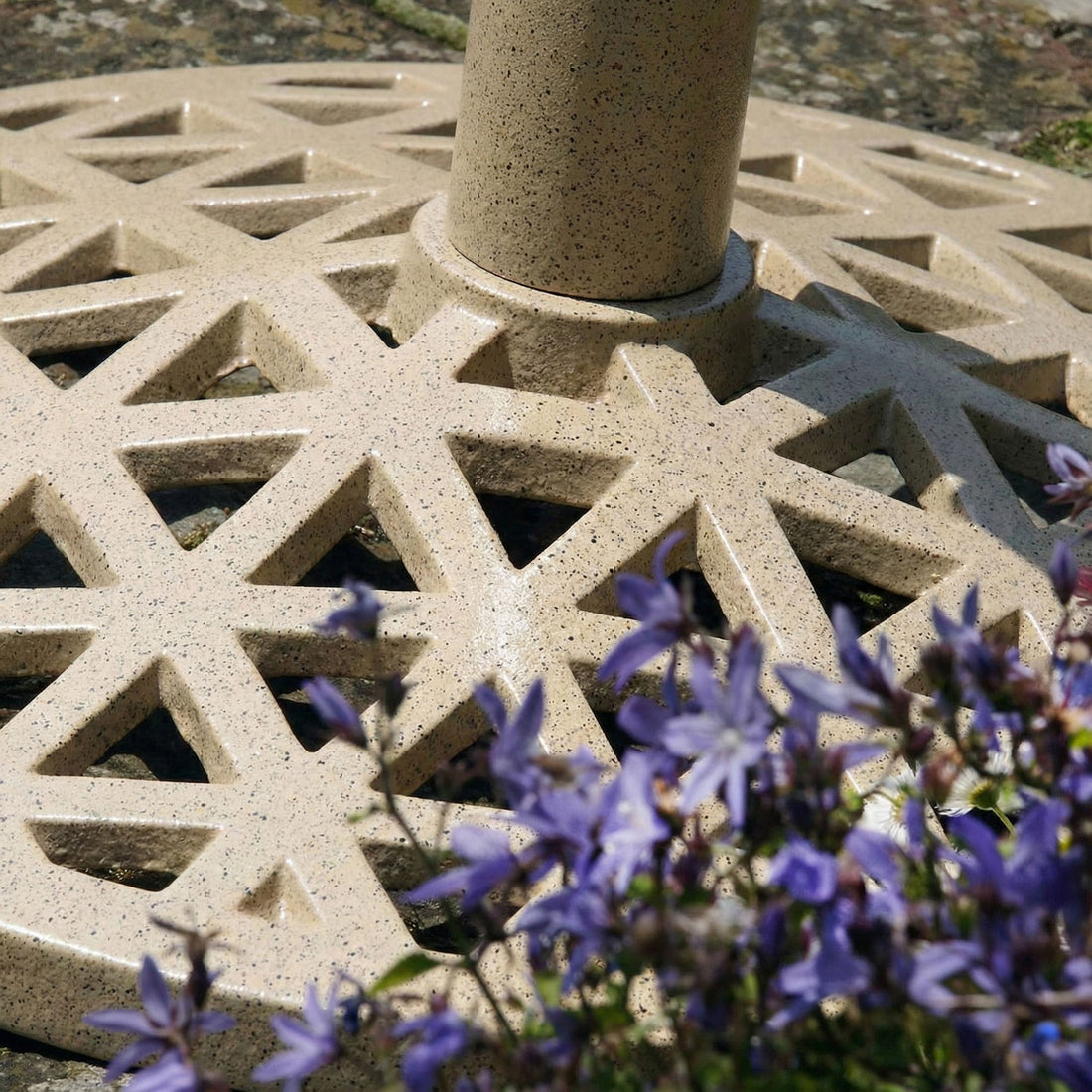 Parasol Base - Sandstone