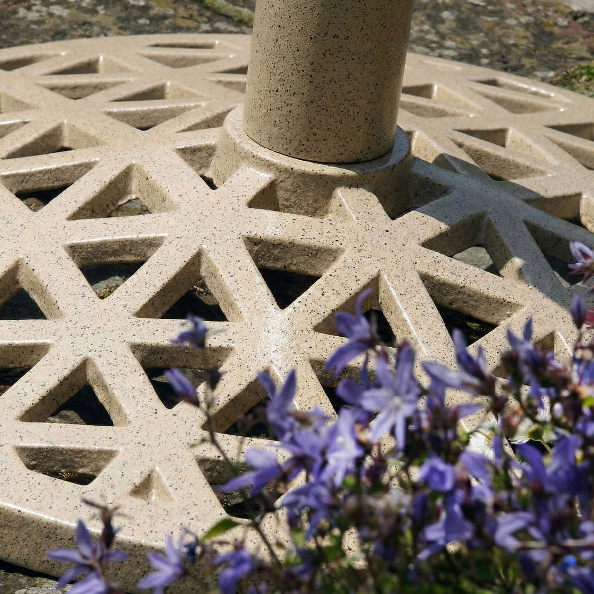 Parasol Base - Sandstone