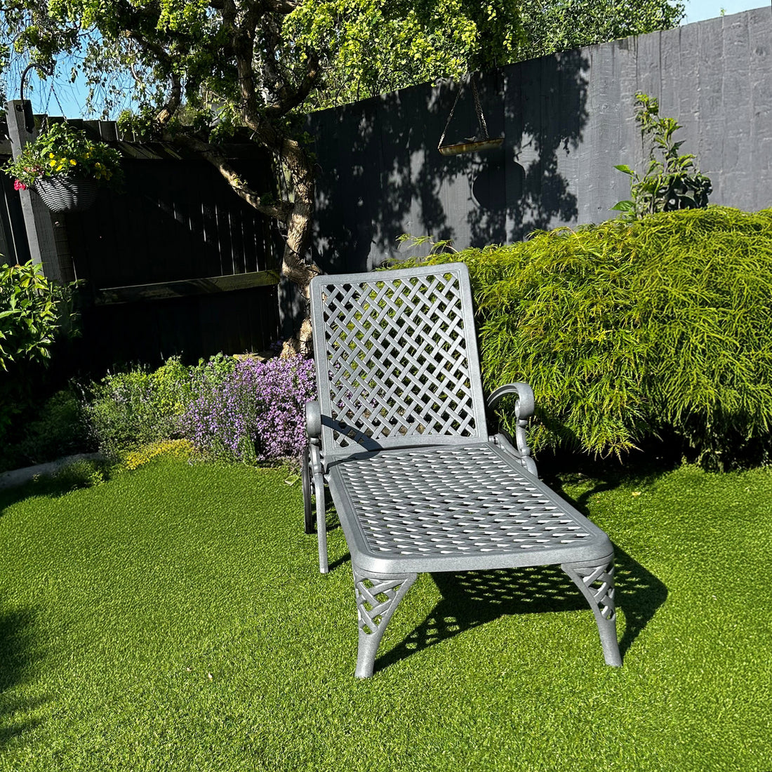 Stella Lounger Set - Slate