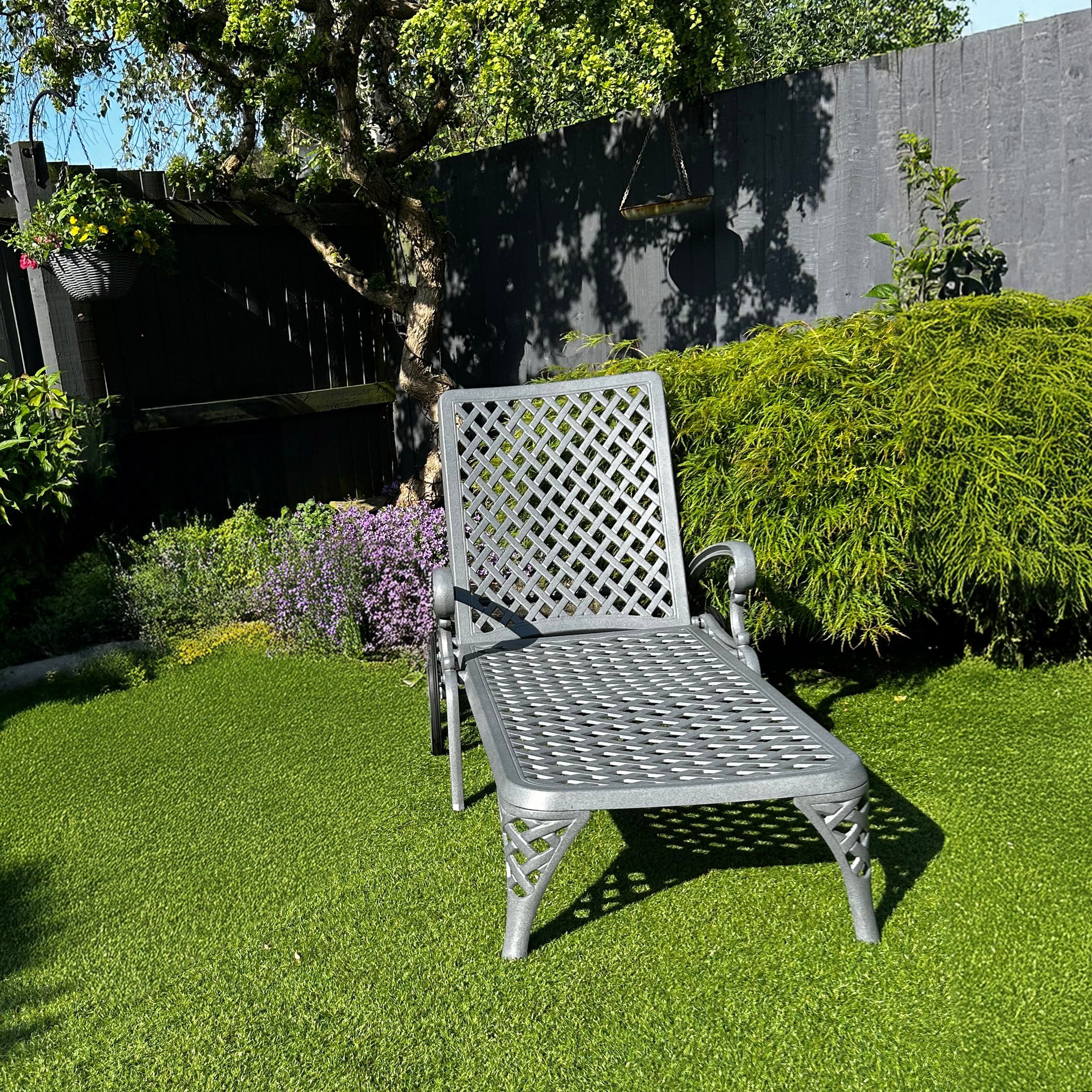 Stella Lounger Set - Slate