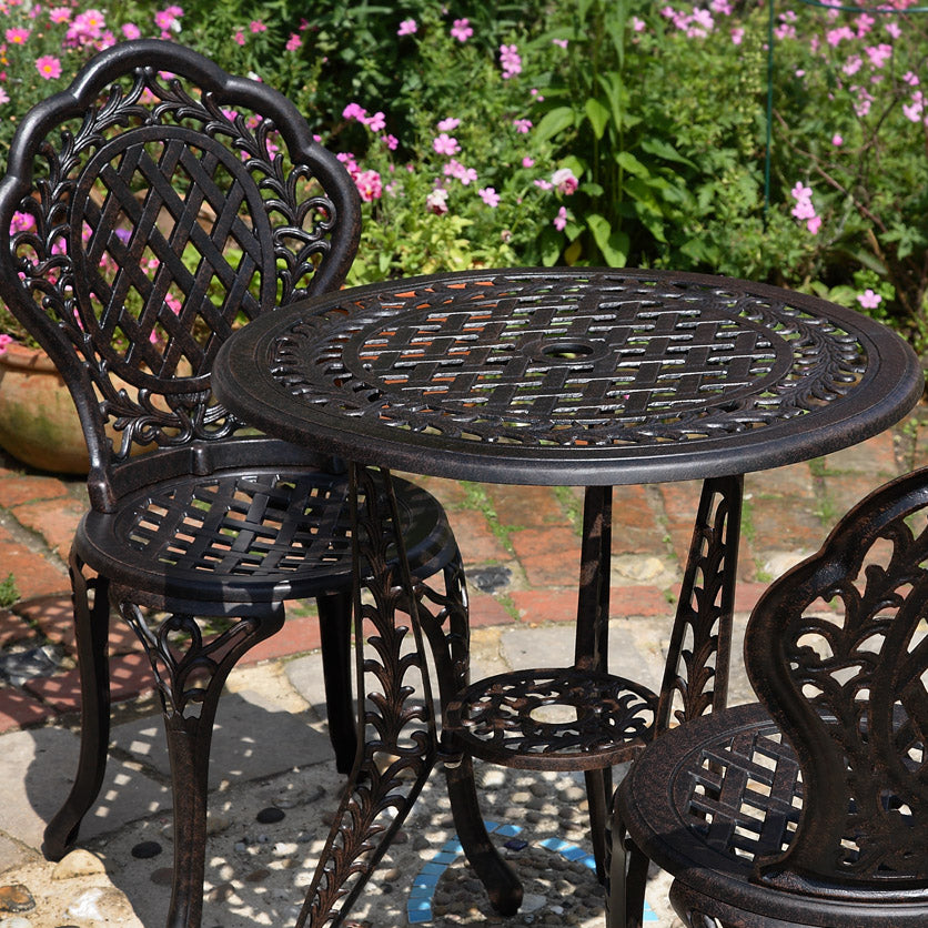 Ivy Bistro Chair - Antique Bronze
