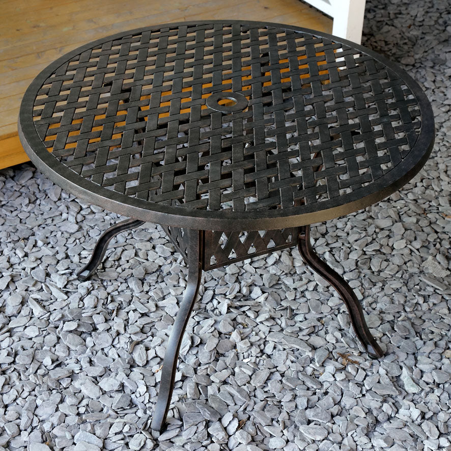 Sarah Table 4 Seater Set - Antique Bronze
