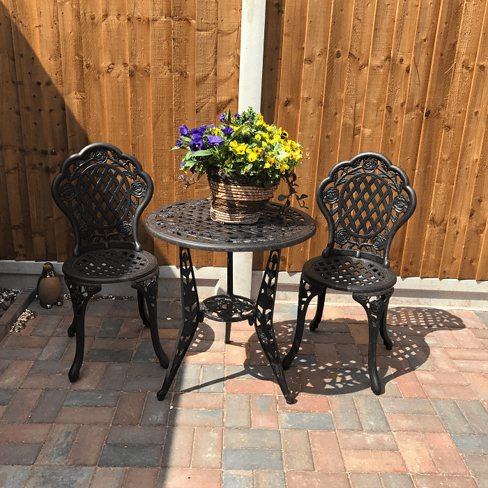 Rose Bistro - Antique Bronze