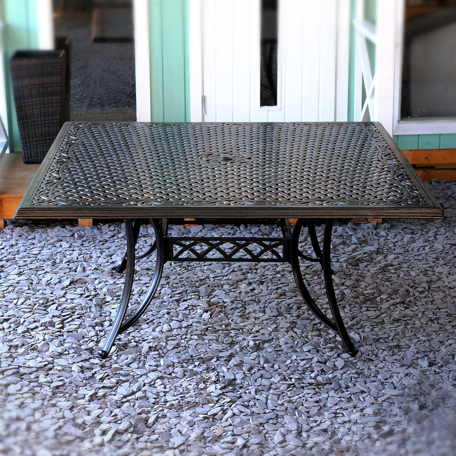Tanya Table 8 Seater Set - Antique Bronze