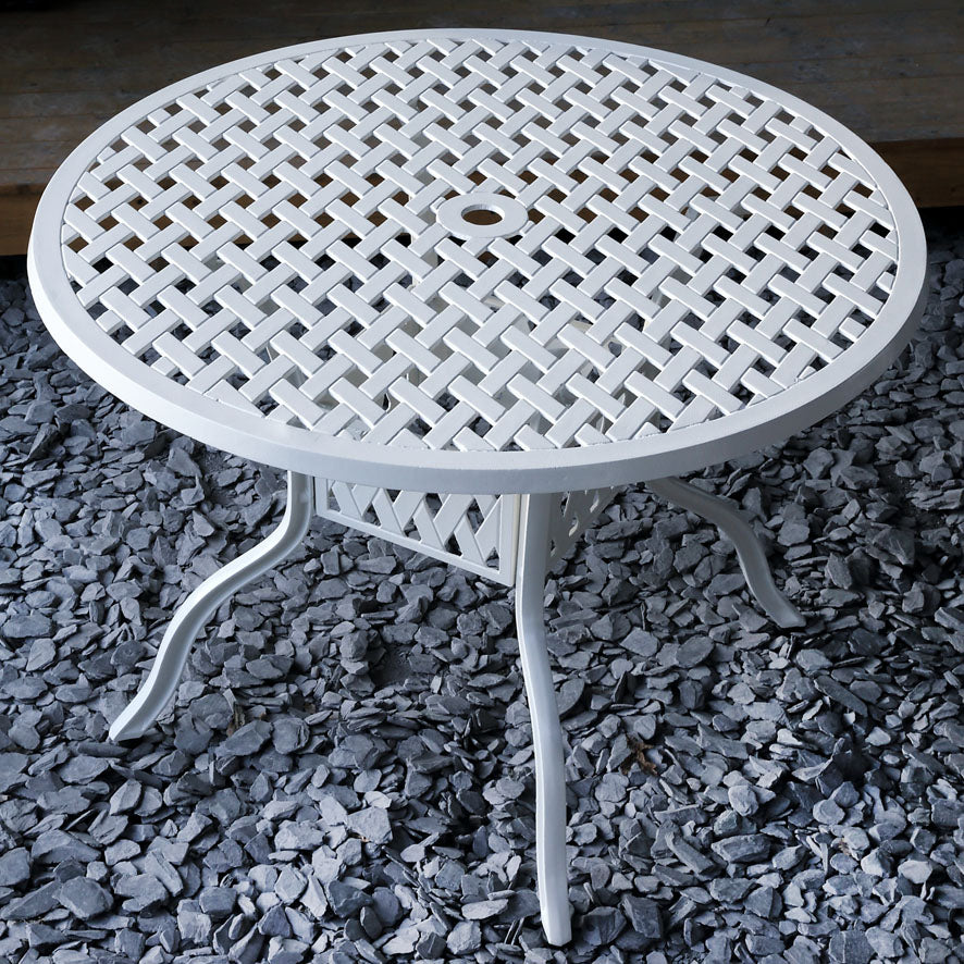 Lisa Table 4 Seater Set - White
