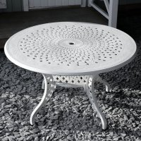 Preview: Amy Table - White (4 seater set)