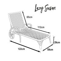 Preview: Stella Lounger - Slate