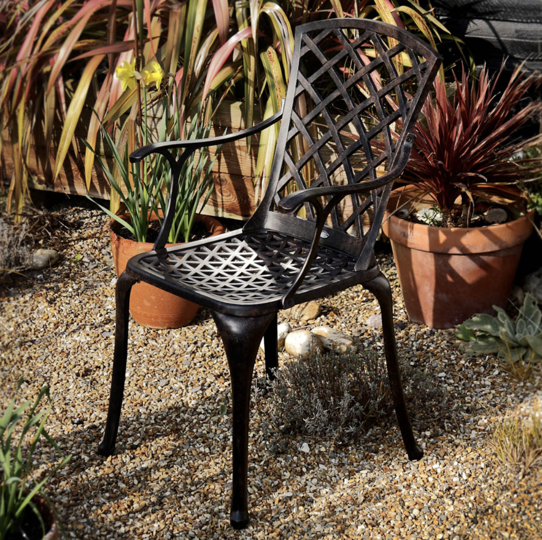 Cast Aluminium Garden Chairs