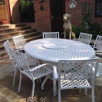 Preview: Victoria Table - White (10 seater set)
