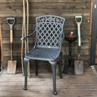 Preview: weatherproof_aluminium_self_assembly_slate_rose_chair_1