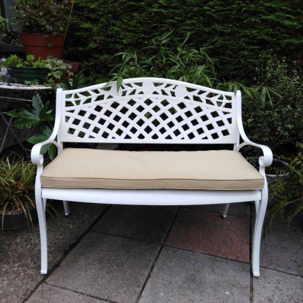 The Rose Garden Or Patio Bench Seat, Roses Outdoor Furniture