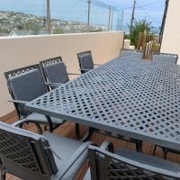 Preview: Madison Table 2.6m - Slate Grey (8 seater set)