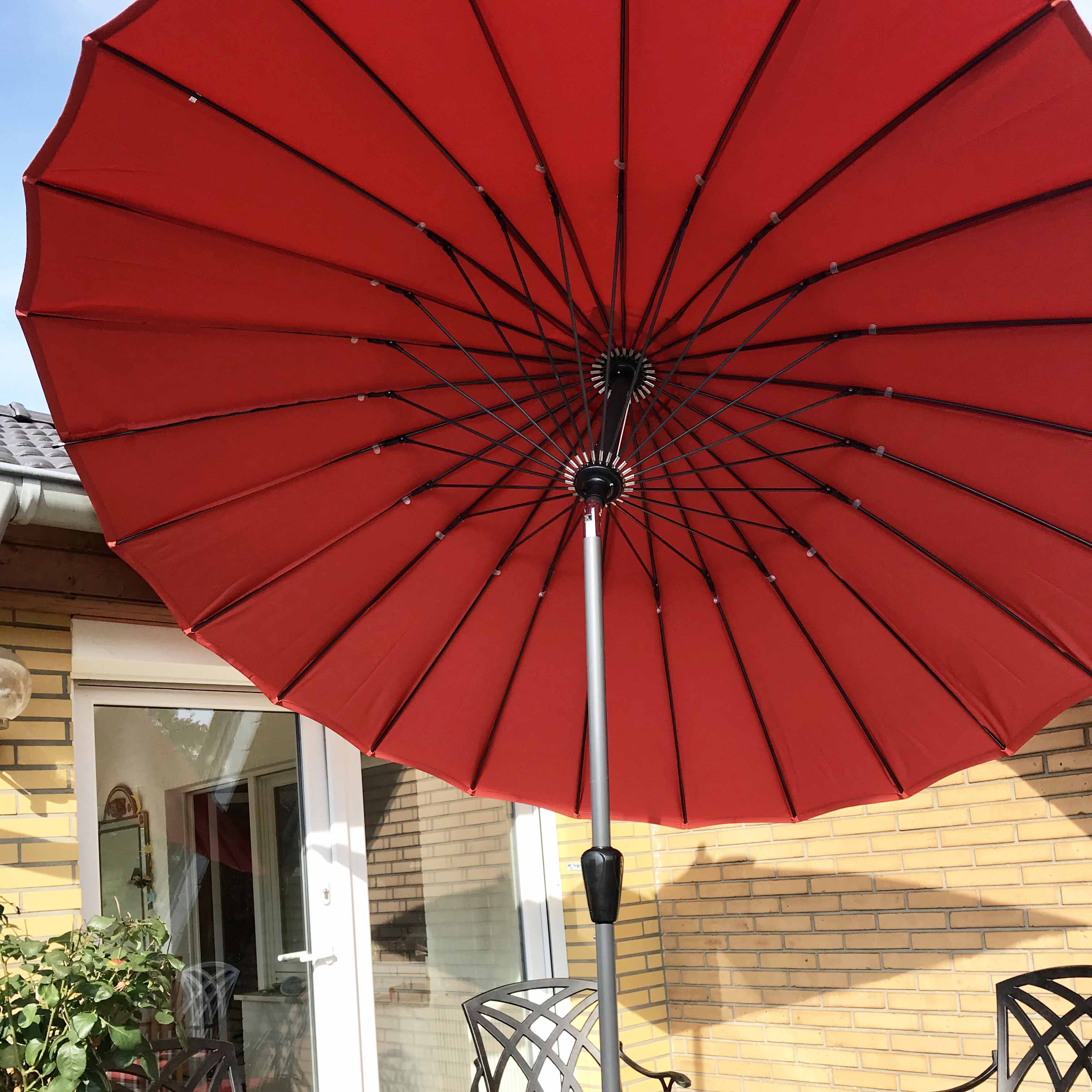 Terracotta Parasol - Parasol Umbrella 2.5m Lazy