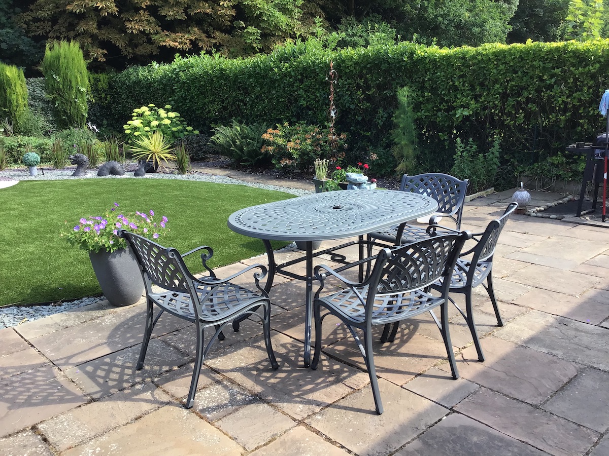6-seater June Set with Kate Garden Chairs