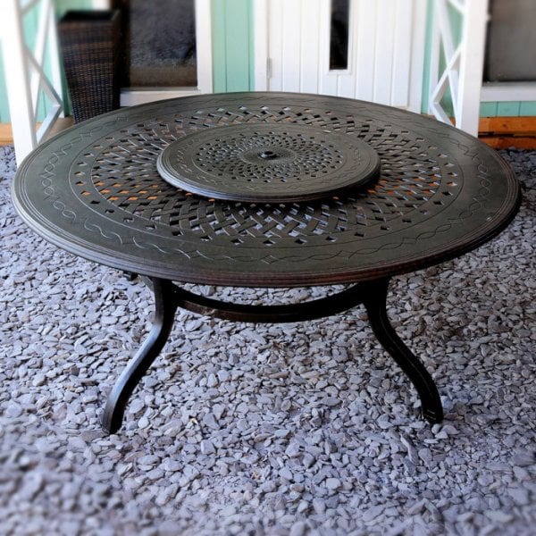Rosie Table - Antique Bronze (10 seater set)