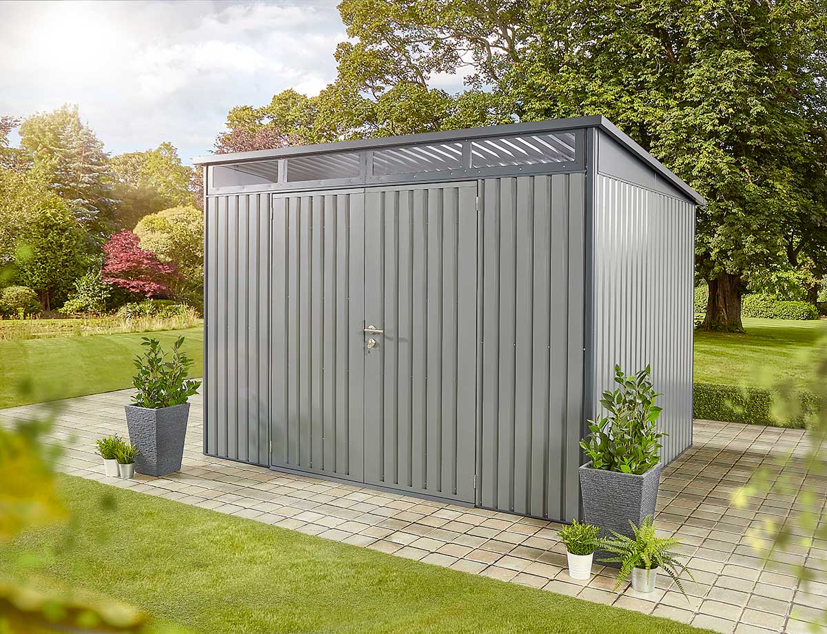 Garden Furniture Storage Solutions | Heavy Duty Garden Shed from Hex Living