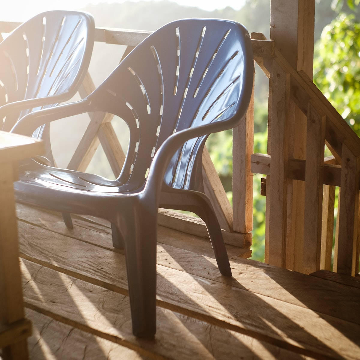 How to clean plastic outdoor furniture